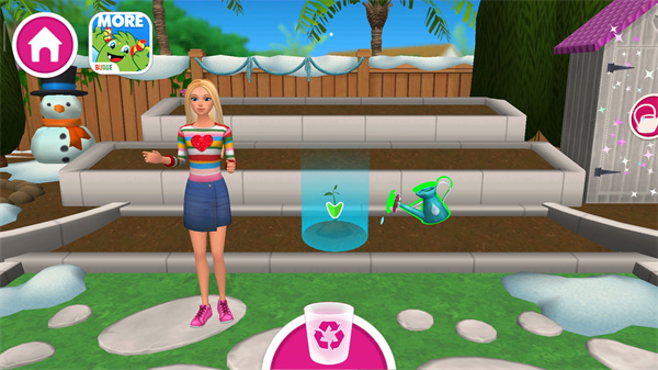 芭比梦幻屋历险记国际服