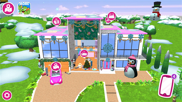 芭比梦幻屋历险记国际服