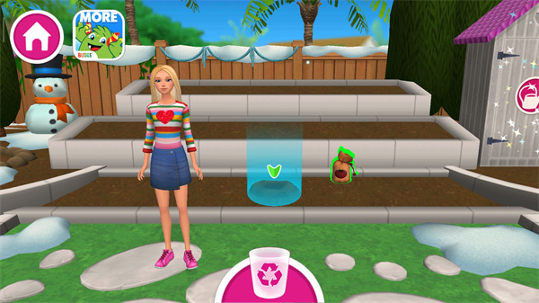 芭比梦幻屋历险记国际服