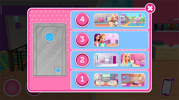 芭比梦幻屋历险记国际服