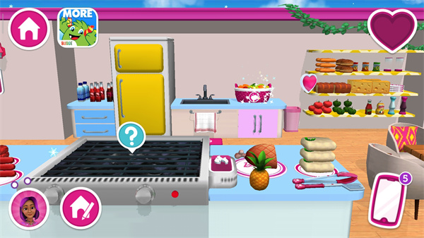 芭比梦幻屋历险记国际服